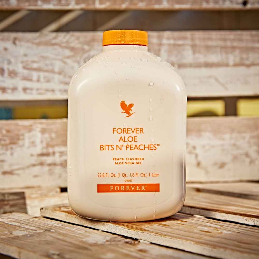 Forever Aloe Vera Bits N’ Peaches